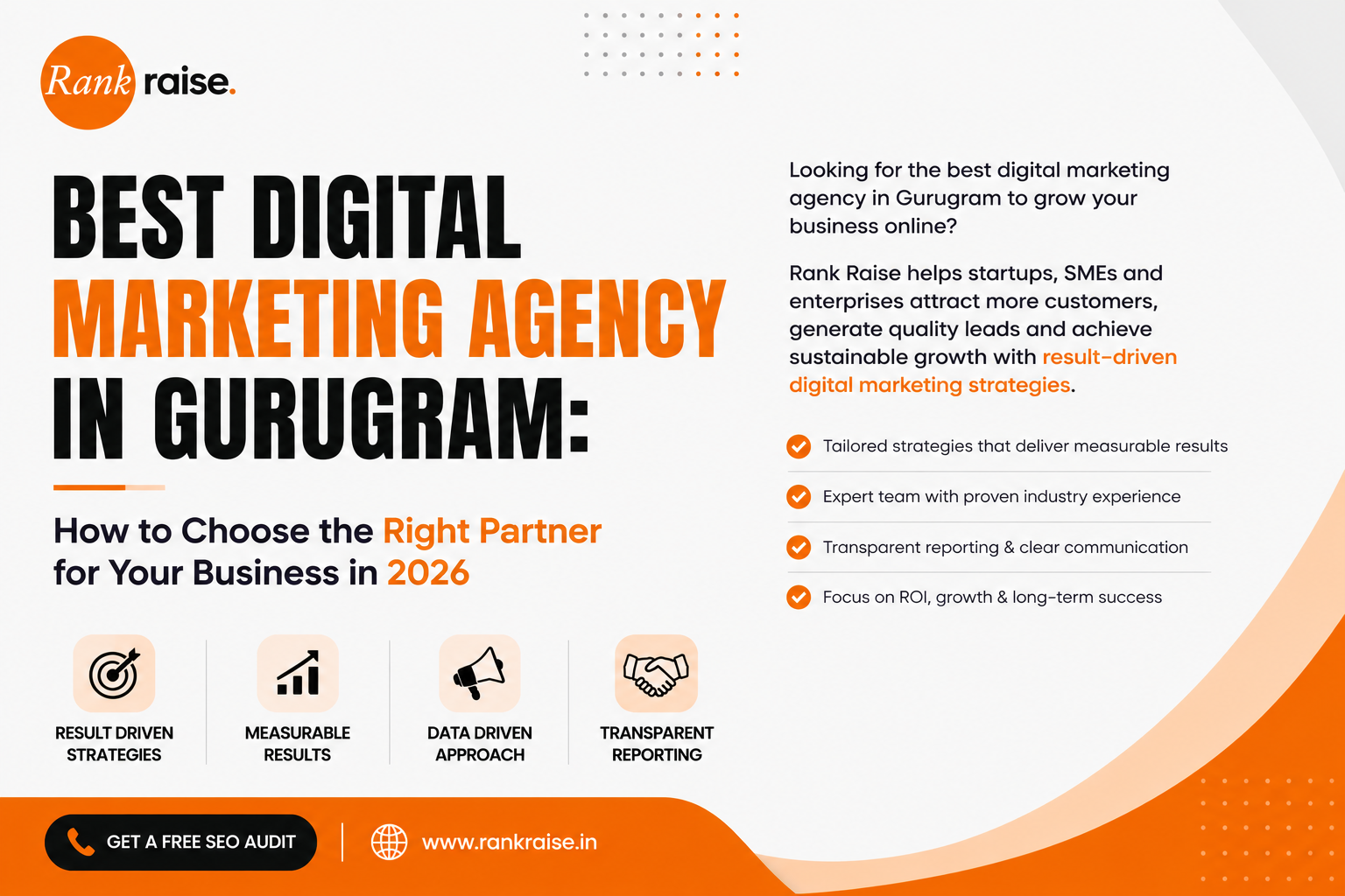 Best Digital Marketing Agency in Gurugram | Expert In SEO, PPC & SMM Services.
